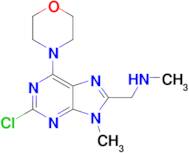 (2-CHLORO-9-METHYL-6-MORPHOLINO-9H-PURIN-8-YL)-N-METHYLMETHANAMINE