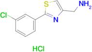 4-AMINOMETHYL-2-(3-CHLOROPHENYL)THIAZOLE HCL