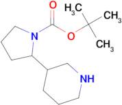 TERT-BUTYL 2-(PIPERIDIN-3-YL)PYRROLIDINE-1-CARBOXYLATE