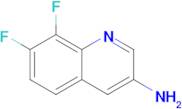 7,8-DIFLUOROQUINOLIN-3-AMINE