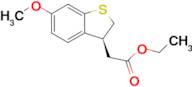 (S)-ETHYL 2-(6-METHOXY-2,3-DIHYDROBENZO[B]THIOPHEN-3-YL)ACETATE