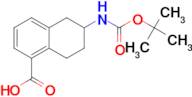 6-((TERT-BUTOXYCARBONYL)AMINO)-5,6,7,8-TETRAHYDRONAPHTHALENE-1-CARBOXYLIC ACID