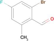 2-BROMO-4-FLUORO-6-METHYLBENZALDEHYDE