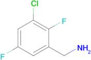 3-CHLORO-2,5-DIFLUOROBENZYL AMINE