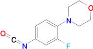 (3-FLUORO-4-(MORPHOLINYL)PHENYL)ISOCYANATE