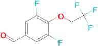 3,5-DIFLUORO-4-(2,2,2-TRIFLUOROETHOXY)BENZALDEHYDE