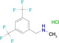 1-(3,5-BIS(TRIFLUOROMETHYL)PHENYL)-N-METHYLMETHANAMINE HCL