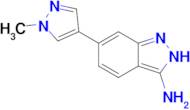 6-(1-METHYL-1H-PYRAZOL-4-YL)-1H-INDAZOL-3-YLAMINE