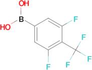 3,5-DIFLUORO-4-(TRIFLUOROMETHYL)PHENYL BORONIC ACID