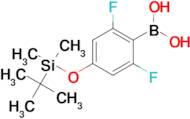 4-(TERT-BUTYLDIMETHYLSILYLOXY)-2,6-DIFLUOROPHENYLBORONIC ACID