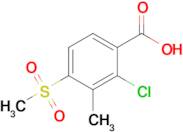 2-CHLORO-3-METHYL-4-(METHYLSULFONYL)BENZOIC ACID