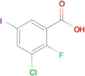 3-CHLORO-2-FLUORO-5-IODOBENZOIC ACID