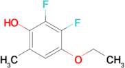 4-ETHOXY-2,3-DIFLUORO-6-METHYLPHENOL