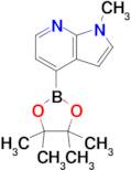 (1-METHYL-1H-PYRROLO[2,3-B]PYRIDIN-4-YL)BORONIC ACID PINACOL ESTER