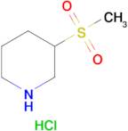 3-(METHYLSULFONYL)PIPERIDINE HCL