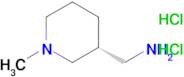 (R)-1-METHYL-3-AMINOMETHYL-PIPERIDINE 2HCL