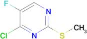 4-CHLORO-5-FLUORO-2-(METHYLSULFANYL)PYRIMIDINE