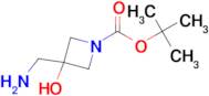 1-BOC-3-HYDROXY-3-(AMINOMETHYL)AZETIDINE