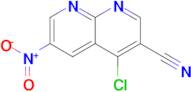 4-CHLORO-6-NITRO-1,8-NAPHTHYRIDINE-3-CARBONITRILE