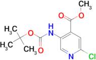 METHYL 5-(BOC-AMINO)-2-CHLOROPYRIDINE-4-CARBOXYLATE