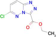 ETHYL 6-CHLORO-[1,2,4]TRIAZOLO[4,3-A]PYRIDAZINE-3-CARBOXYLATE