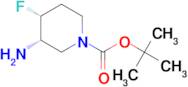 (3S,4R)-1-BOC-4-FLUORO-3-PIPERIDINAMINE