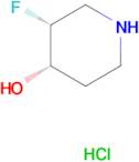 CIS-3-FLUOROPIPERIDIN-4-OL HCL