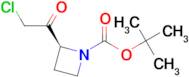 (S)-TERT-BUTYL 2-(2-CHLOROACETYL)AZETIDINE-1-CARBOXYLATE