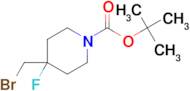 TERT-BUTYL 4-(BROMOMETHYL)-4-FLUOROPIPERIDINE-1-CARBOXYLATE