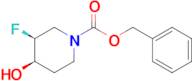 CIS-1-CBZ-3-FLUORO-4-HYDROXYPIPERIDINE