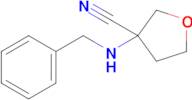 3-(BENZYLAMINO)OXOLANE-3-CARBONITRILE