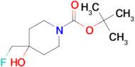 1-BOC-4-(FLUOROMETHYL)-4-HYDROXYPIPERIDINE