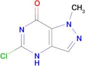 5-CHLORO-1,6-DIHYDRO-1-METHYL-7H-PYRAZOLO[4,3-D]PYRIMIDIN-7-ONE