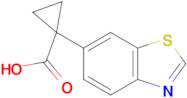 1-BENZOTHIAZOL-6-YL-CYCLOPROPANECARBOXYLIC ACID