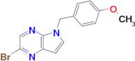 2-BROMO-5-(4-METHOXYBENZYL)-5H-PYRROLO[2,3-B]PYRAZINE