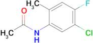 N-(5-CHLORO-4-FLUORO-2-METHYL-PHENYL)ACETAMIDE