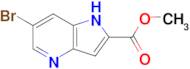 METHYL 6-BROMO-1H-PYRROLO[3,2-B]PYRIDINE-2-CARBOXYLATE