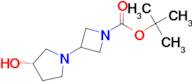 (S)-TERT-BUTYL 3-(3-HYDROXYPYRROLIDIN-1-YL)AZETIDINE-1-CARBOXYLATE