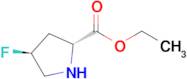 ETHYL (2R,4S)-4-FLUOROPYRROLIDINE-2-CARBOXYLATE