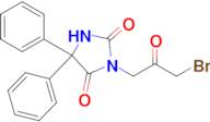3-(3-Bromo-2-oxopropyl)-5,5-diphenylimidazolidine-2,4-dione