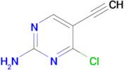 4-CHLORO-5-ETHYNYLPYRIMIDIN-2-AMINE