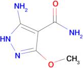 3-AMINO-5-METHOXY-1H-PYRAZOLE-4-CARBOXAMIDE