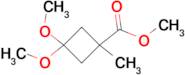 METHYL 3,3-DIMETHOXY-1-METHYL-CYCLOBUTANECARBOXYLATE