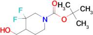 tert-Butyl 3,3-difluoro-4-(hydroxymethyl)piperidine-1-carboxylate