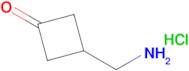 3-(AMINOMETHYL)CYCLOBUTANONE HCL