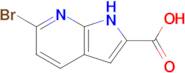 6-BROMO-7-AZAINDOLE-2-CARBOXYLIC ACID