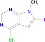 4-CHLORO-6-IODO-7-METHYL-7H-PYRROLO[2,3-D]PYRIMIDINE