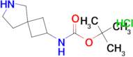 TERT-BUTYL 6-AZASPIRO[3.4]OCTAN-2-YLCARBAMATE HCL