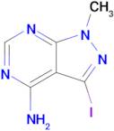 4-AMINO-3-IODO-1-METHYL-1H-PYRAZOLO[3,4-D]PYRIMIDINE