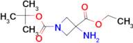 ETHYL 3-AMINO-1-BOC-AZETIDINE-3-CARBOXYLATE